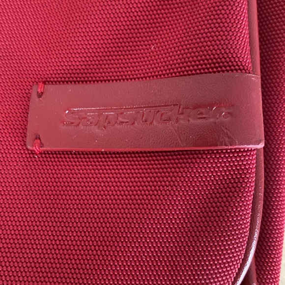 Sapsucker Red Crossbody Bag. - Picture 2 of 15